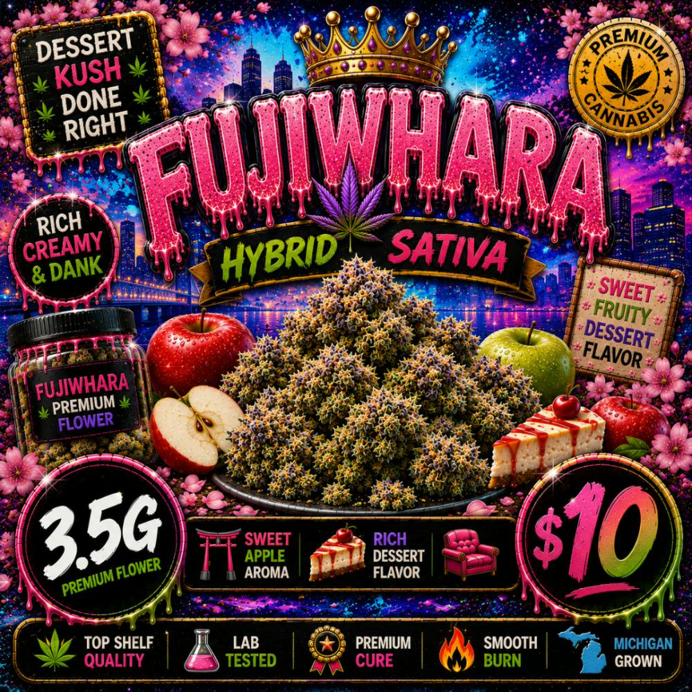 ($10) Flavors 3.5G Prepack - Fujiwhara (H/S)