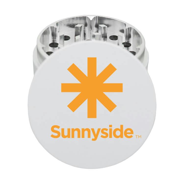 Sunnyside* White Metal Grinder 2"