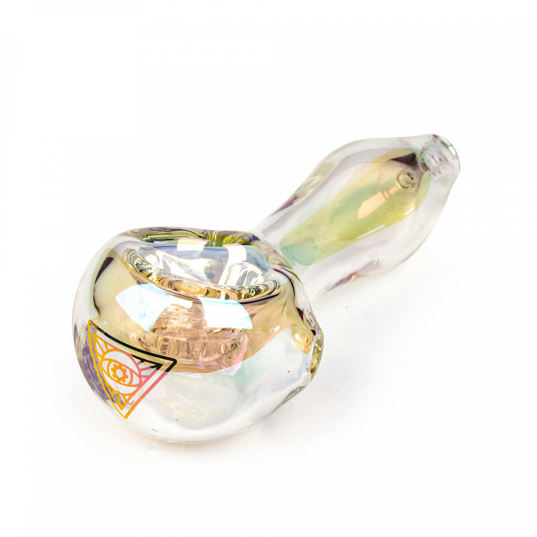 Red Eye Tek 4" Metallic Terminator Finish Spoon Hand Pipe