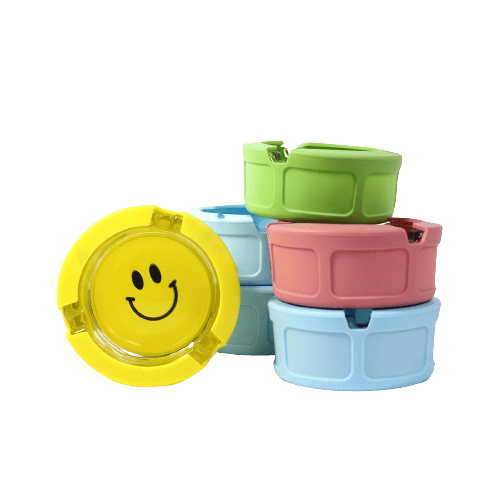 Millennial Glass & Silicone Ashtray