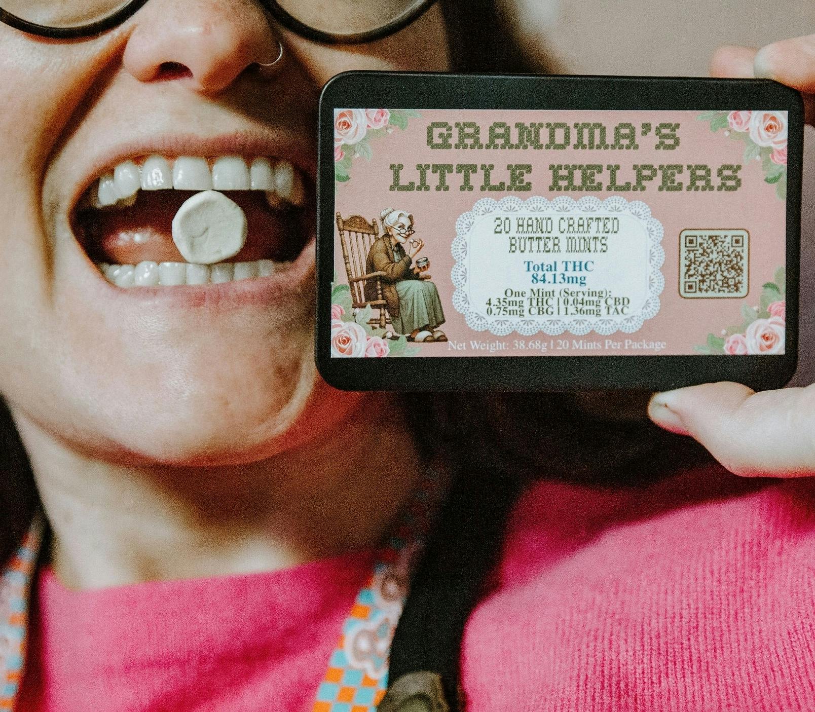 Vintage Butter Mints Grandmas Little Helpers