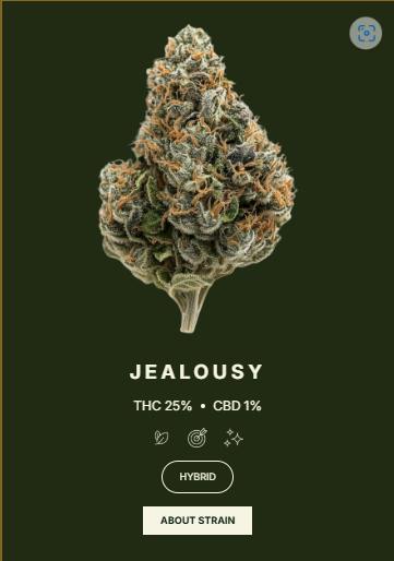 Jealousy Whole Flower 3.5g-GG