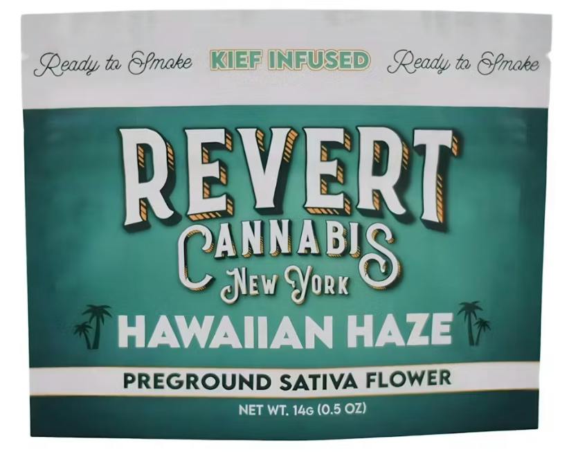 Hawaiian Haze Kief Infused Ground Flower 14g-Revert