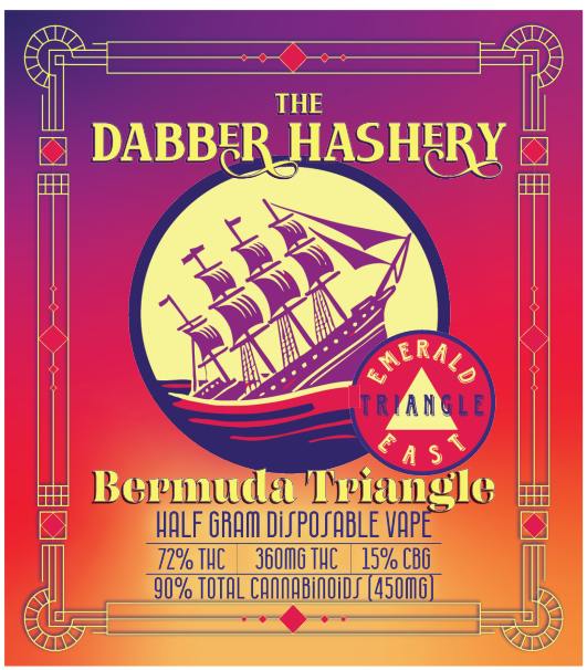 Bermuda Triangle Disposable Distillate Vape Half Gram