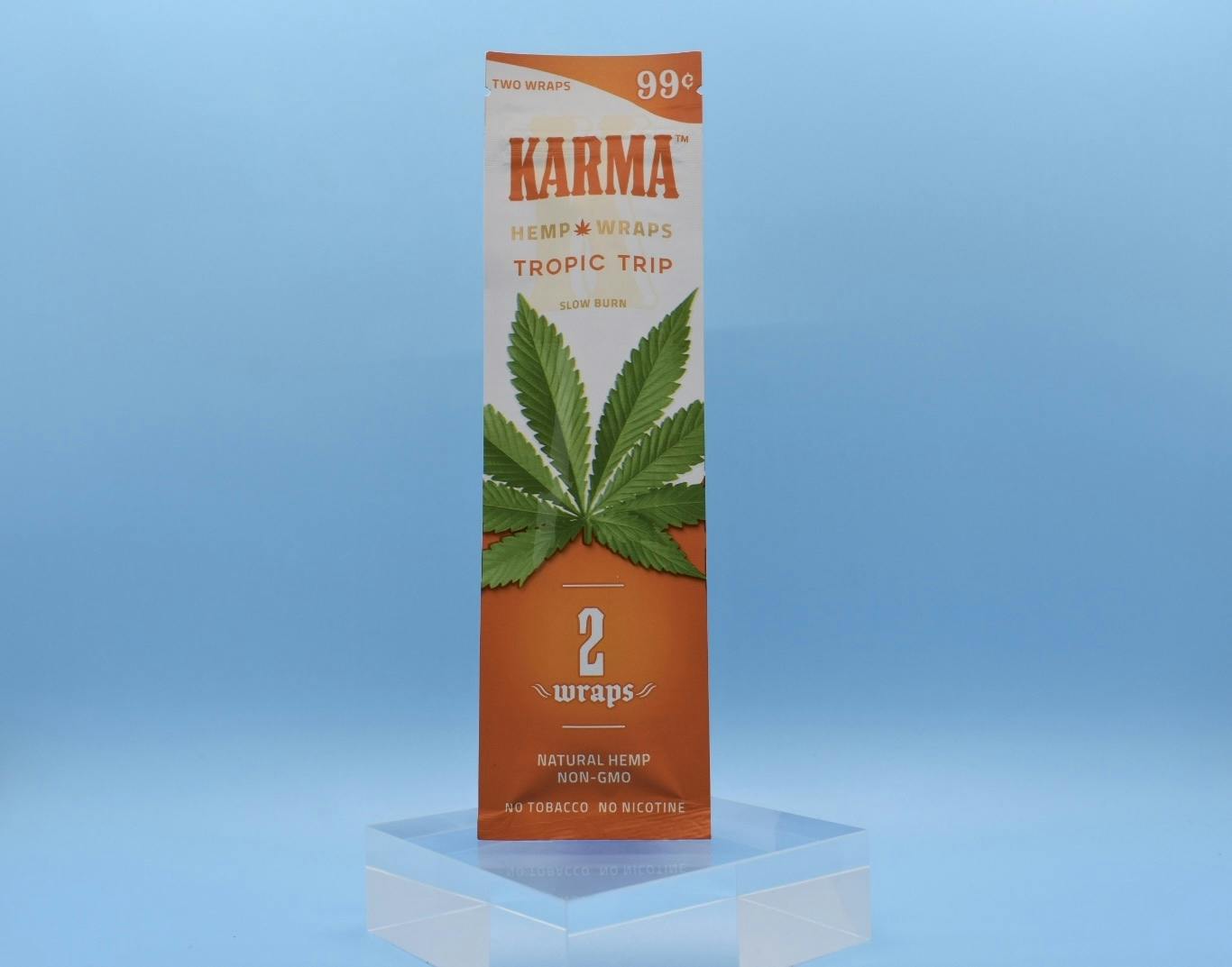 Karma Hemp Wrap - Purple Chill 2-pack at Highpothermia - Small Batch Organic Cannabis
