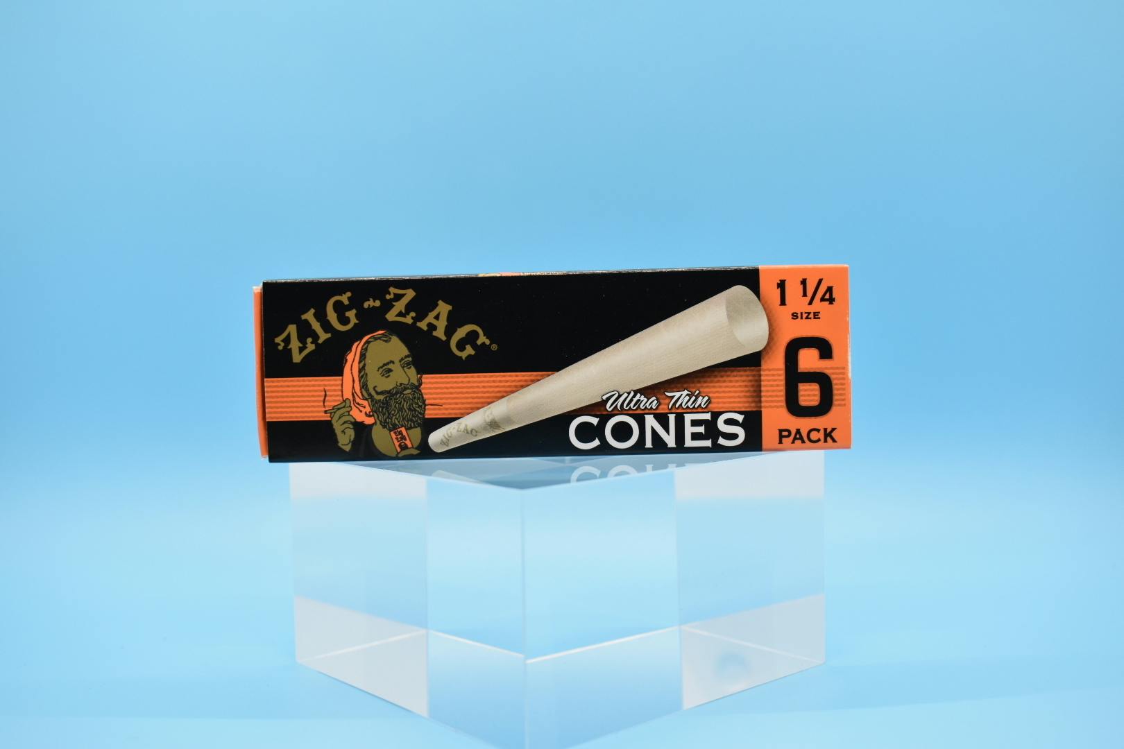 Zig-Zag Ultra Thin 1 1/4 6-pack