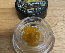 AKO 3.5g Tropic Burger (GMO x Tropical Punch) (IH) BHO Wax Baller Jar