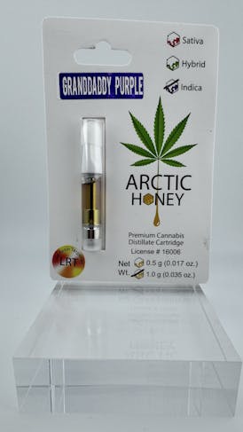 Granddaddy Purple Distillate LRT Vape 1g - AB
