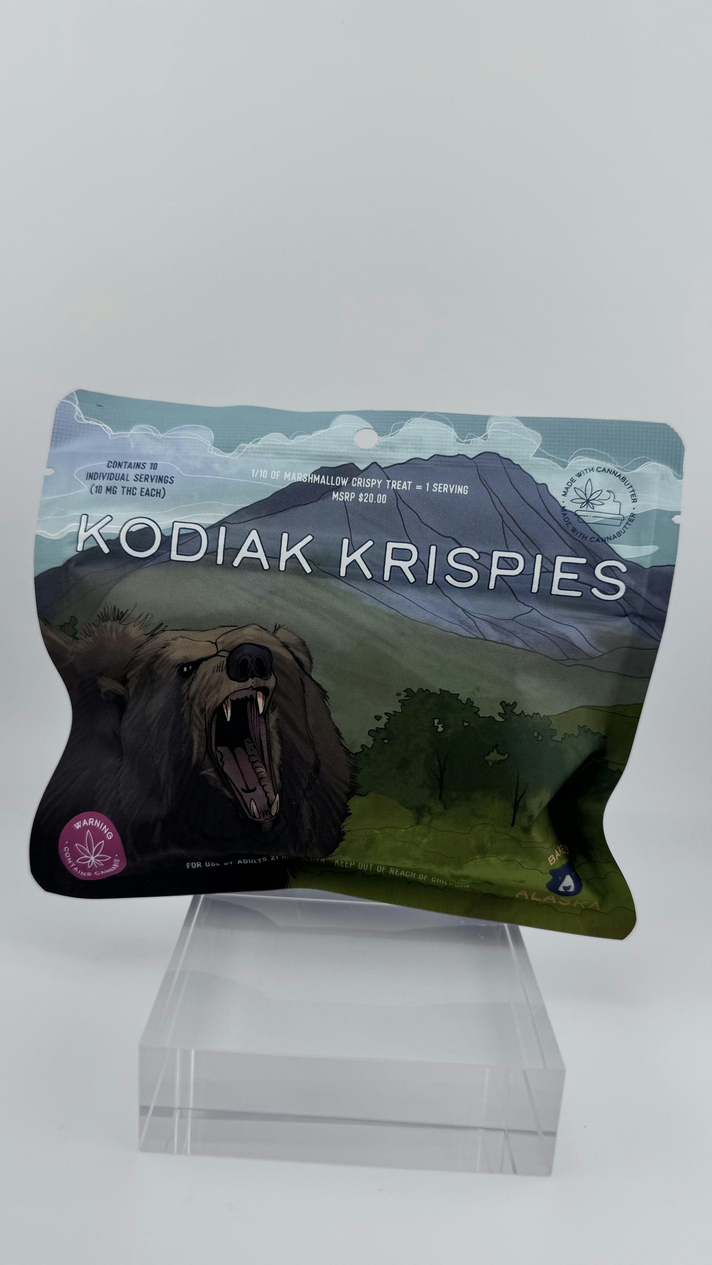 Baked AK Kodiak Krispy 100mg *NEW!*
