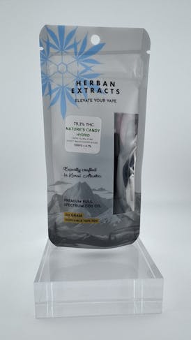 HE x The Hash Frontier - Natures Candy 0.5g LITTLE BLACK DISPOSABLE