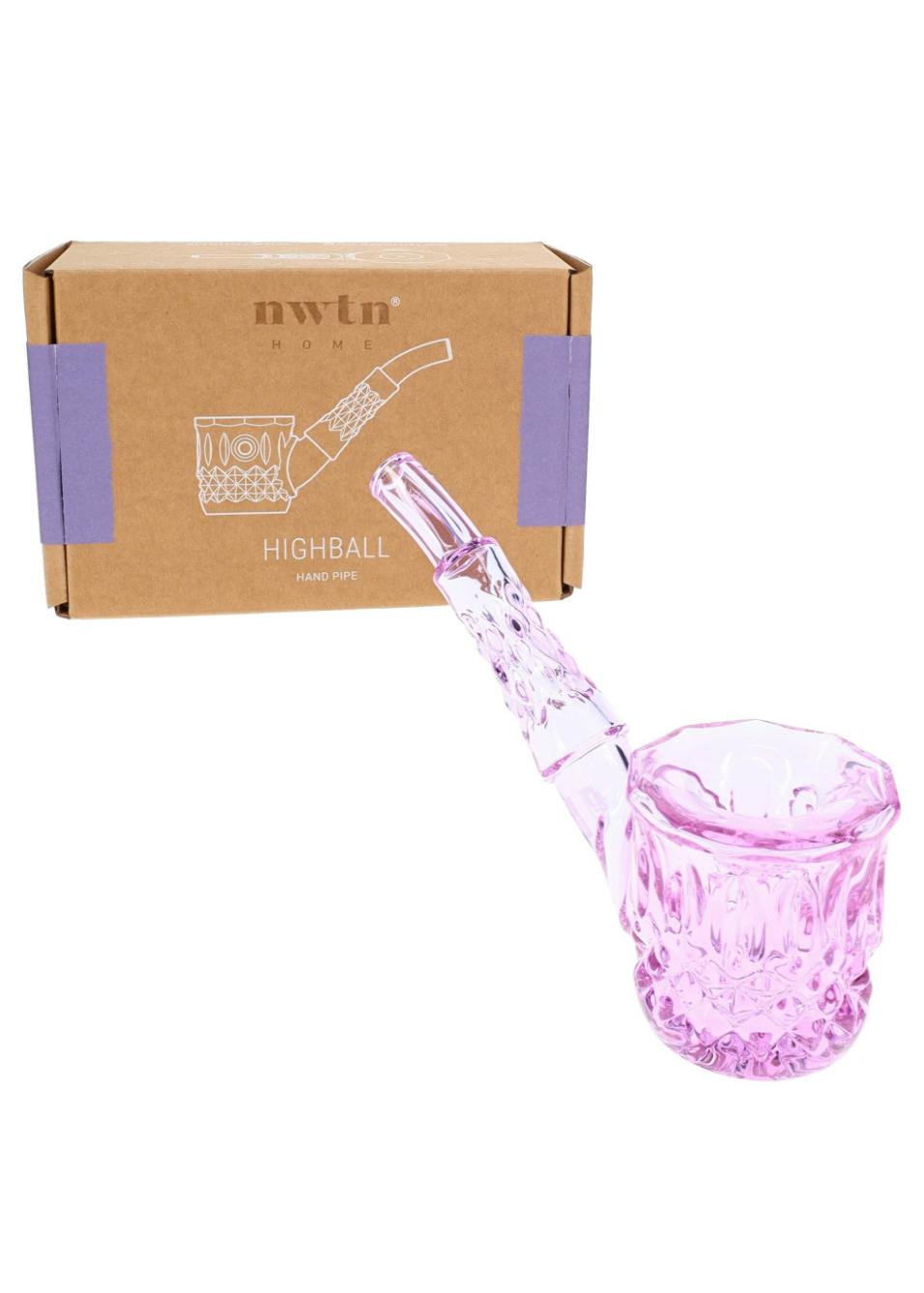 5" NWTN Glass Highball Pipe