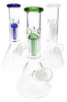 8.5" Stemless GoG Straight Shooter Water Pipe w/Tree Perc