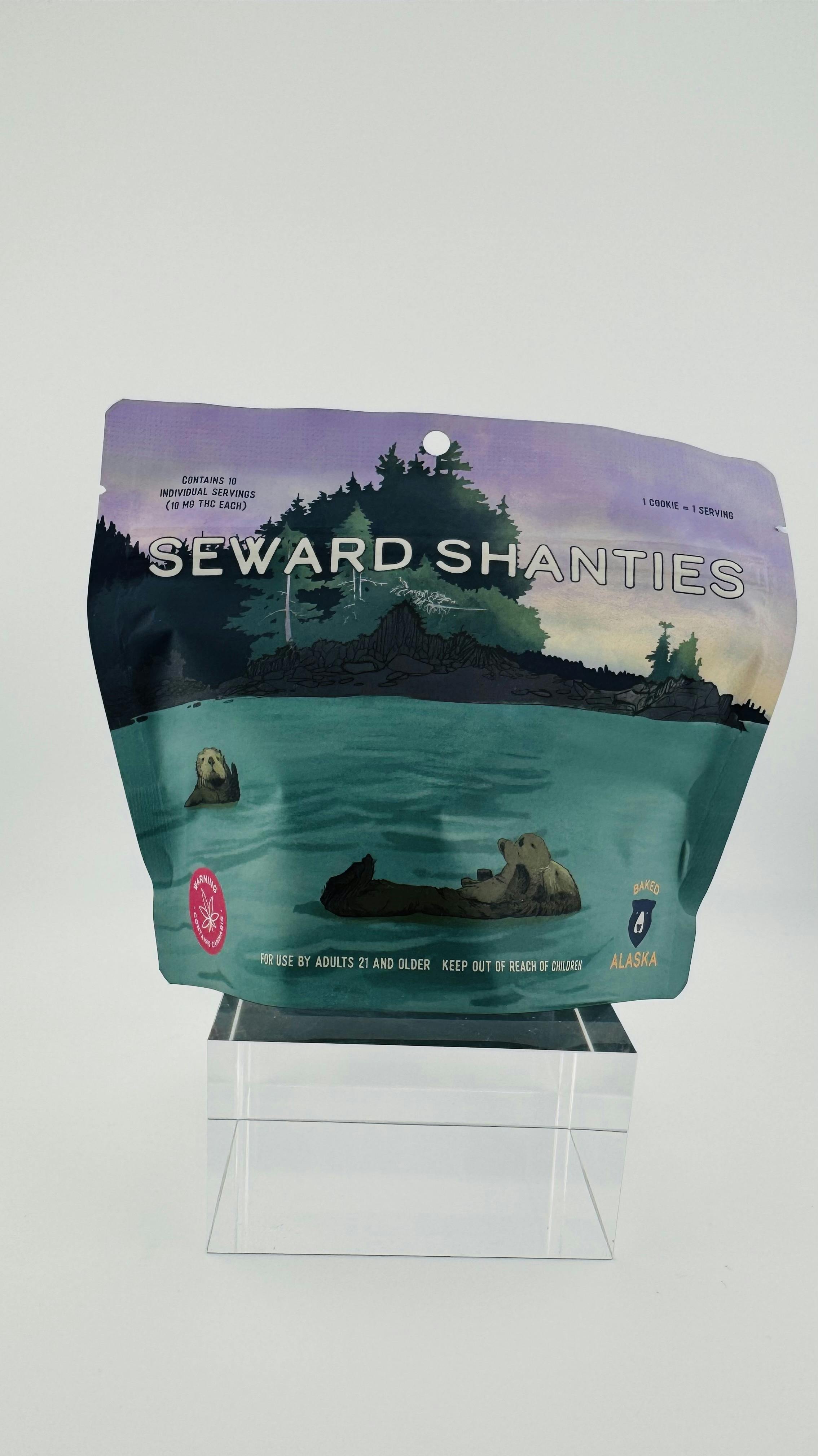 Seward Shanties (IH) 10pc/100mg Oatmeal Scotchies Cookies - Baked AK