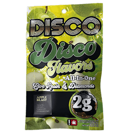 Apple Blast 2g Flavors Live Resin & Diamonds All-in-One Cartridge by Disco Dabs