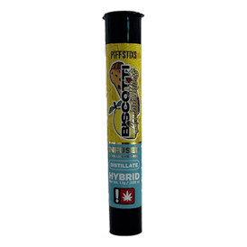 Biscotti Lemon Mints 1g Infused Preroll by Piff Stixs