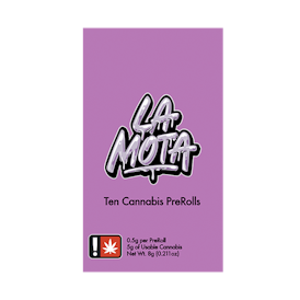 Strawberry Cough .5g Prerolls 10 pack by La Mota