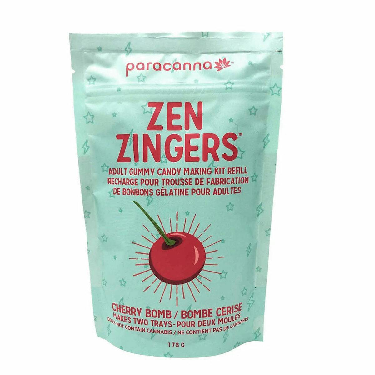Zen Zingers Cannabis Gummy Candy Making Refill - Cherry Bomb