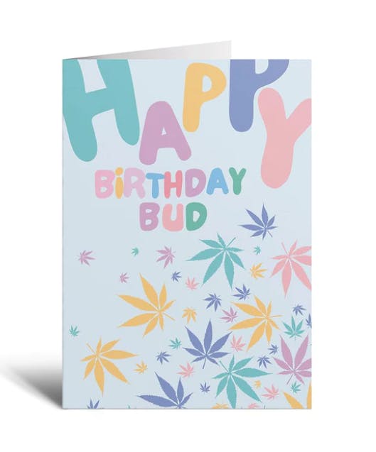BIRTHDAY BUD Canna Cards