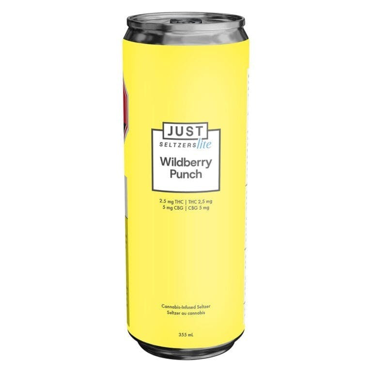 JUST SELTZER LITE Wildberry Punch 355mL