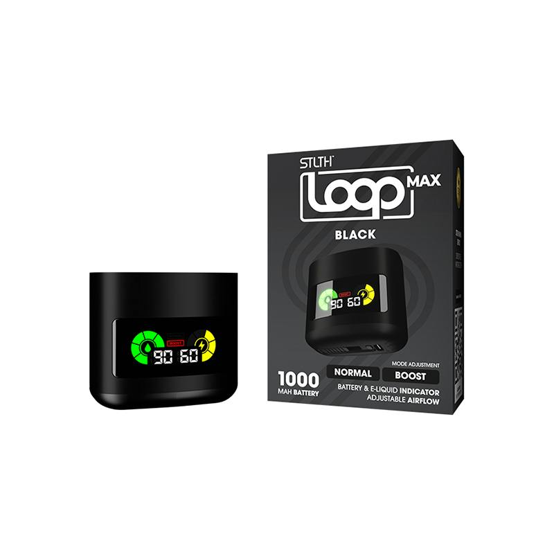 STLTH LOOP MAX - Device Battery BLACK