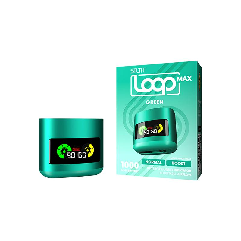 STLTH LOOP MAX - Device Battery GREEN