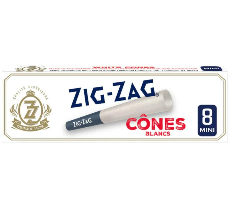 ZIG ZAG Pre-Rolled White Mini Box 8PK