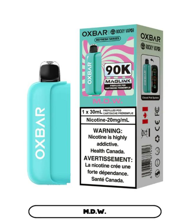OXBAR Maglink Pod 90k Puff Refresh Series M.D.W.