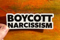 THE LOCAL STICKER SHOP - Boycott Narcissism