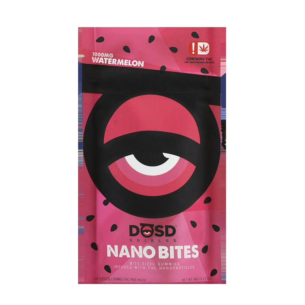 DOSD Nano Bites Gummies Watermelon (H)