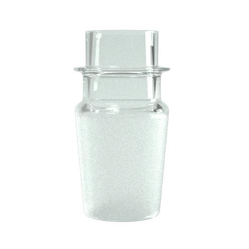 CONNECT - GLASS ADAPTER - BLACK - 18MM - MALE