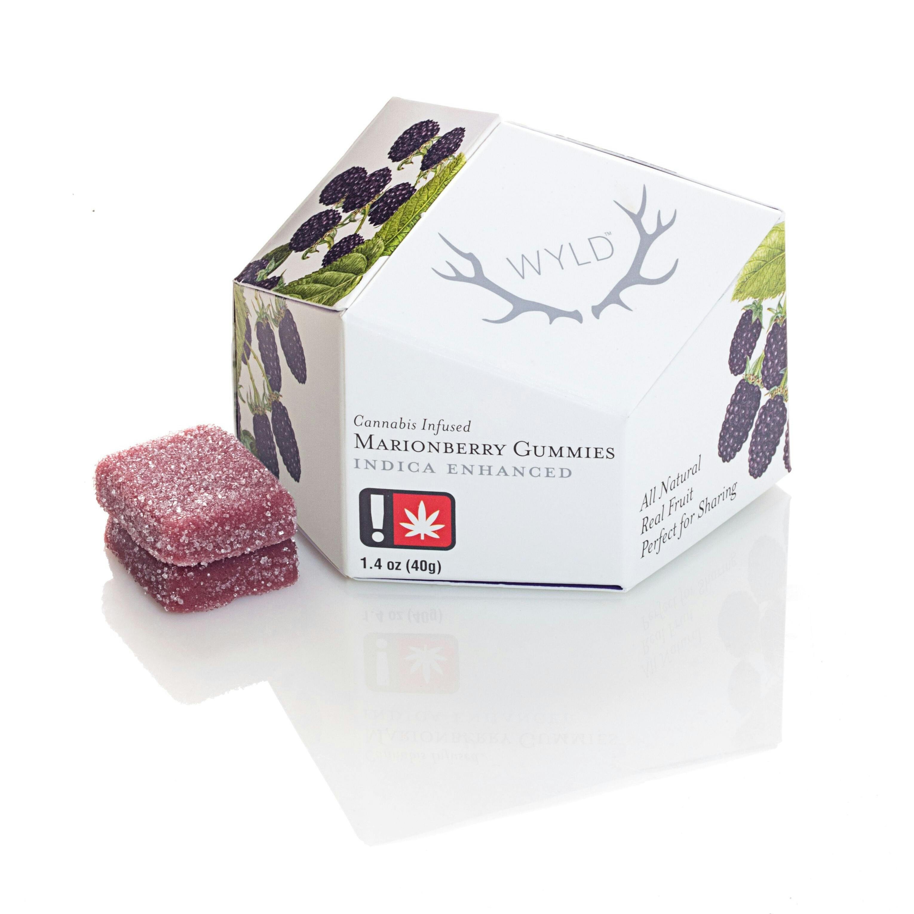 MARIONBERRY INDICA GUMMY at Tahoe Wellness Cannabis Consumption Lounge