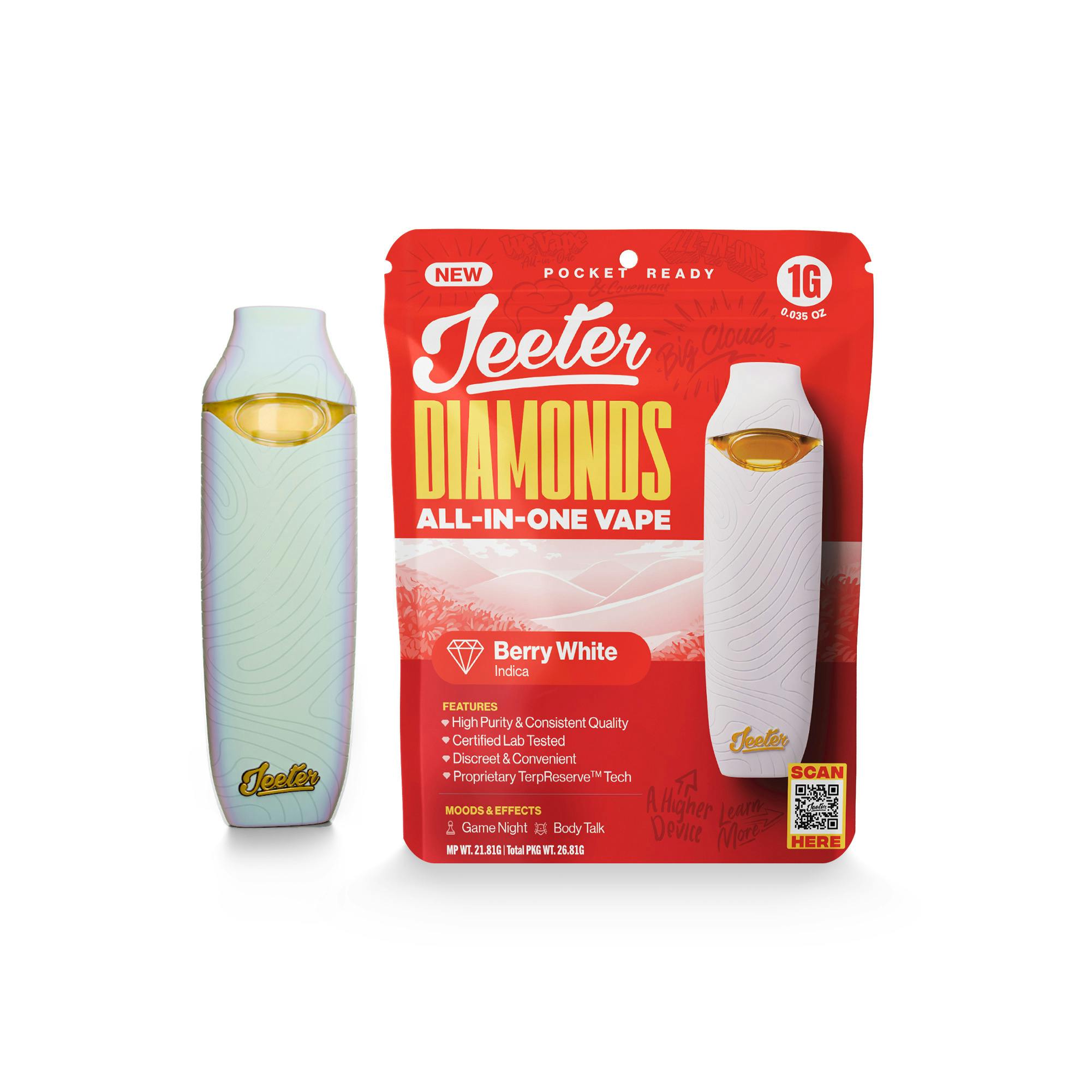 Berry White | Diamond Disposable