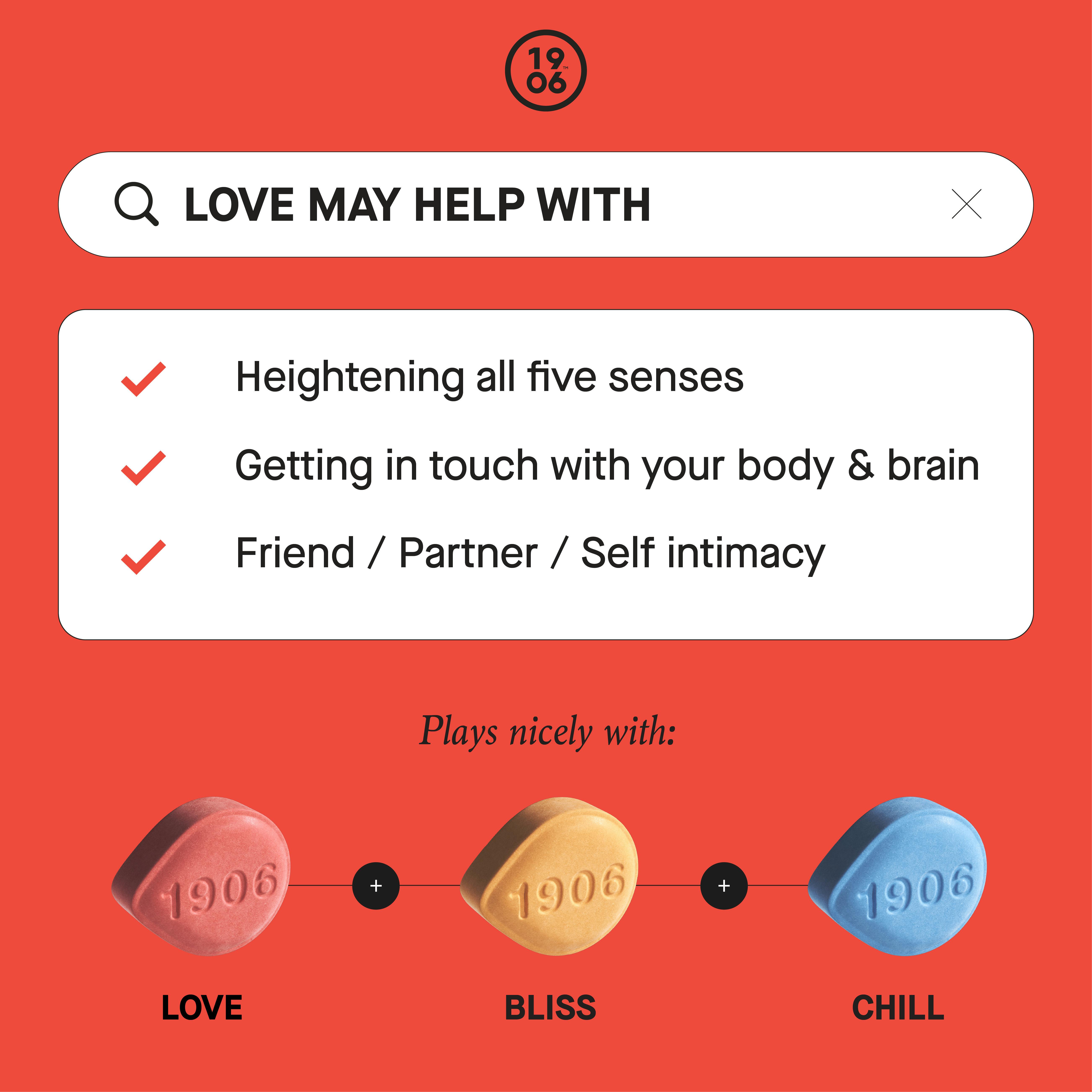 Love Drops Unflavored Tablets 75mg (30-Pack | 2.5mg Each)