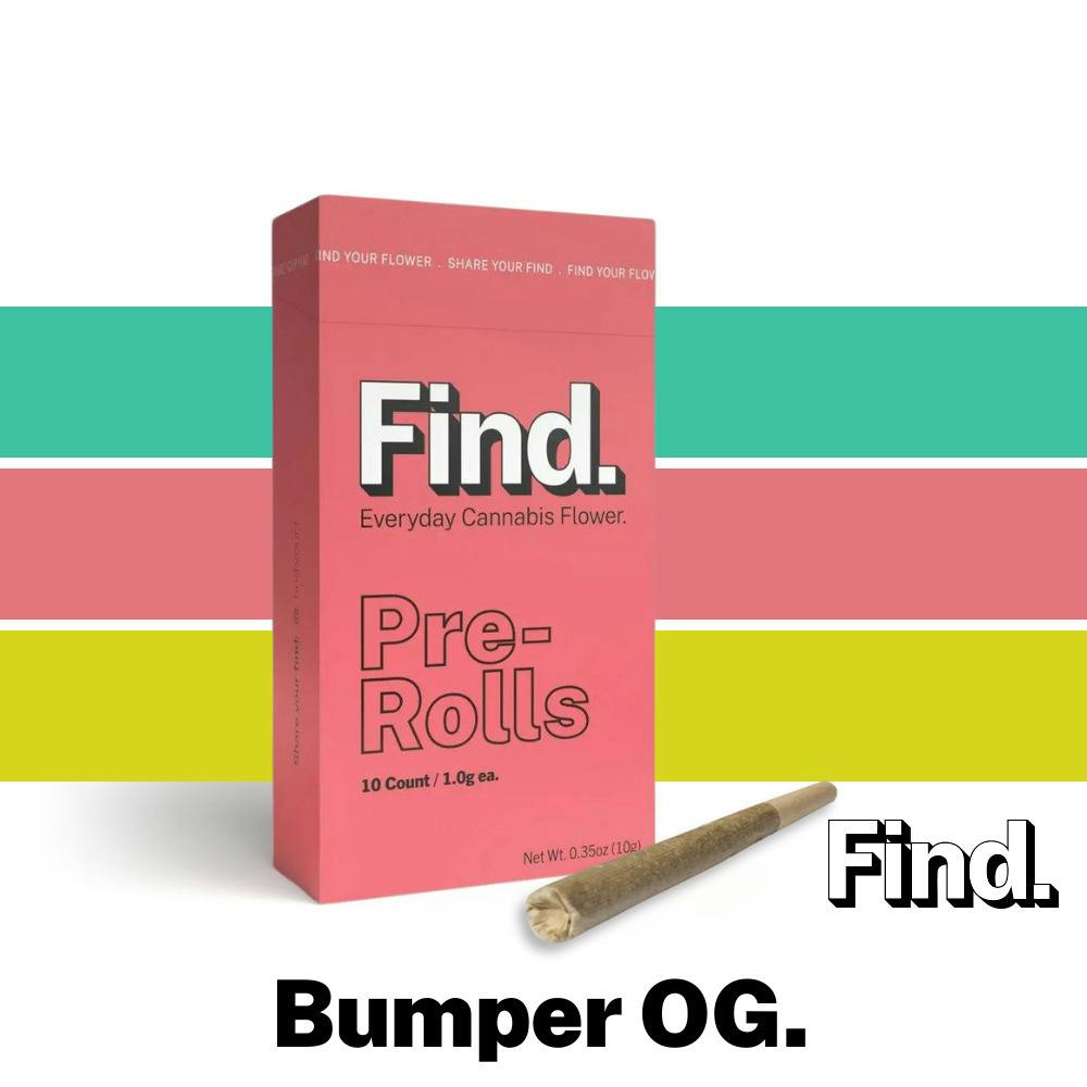 Bumper OG Pre-Roll Pack 10g (1g ea | 10-Pack)