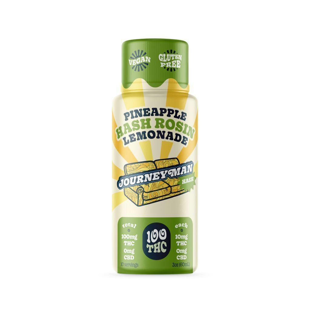 Journeyman Pineapple Lemonade Hash Rosin Infused Shot 100mg