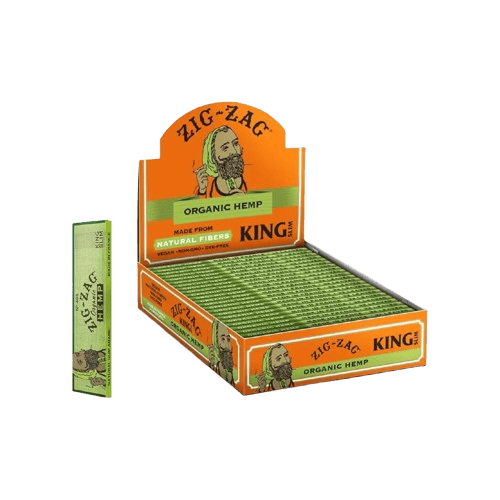 ZIG ZAG - ORGANIC HEMP ROLLING PAPERS KING SIZE 32PK
