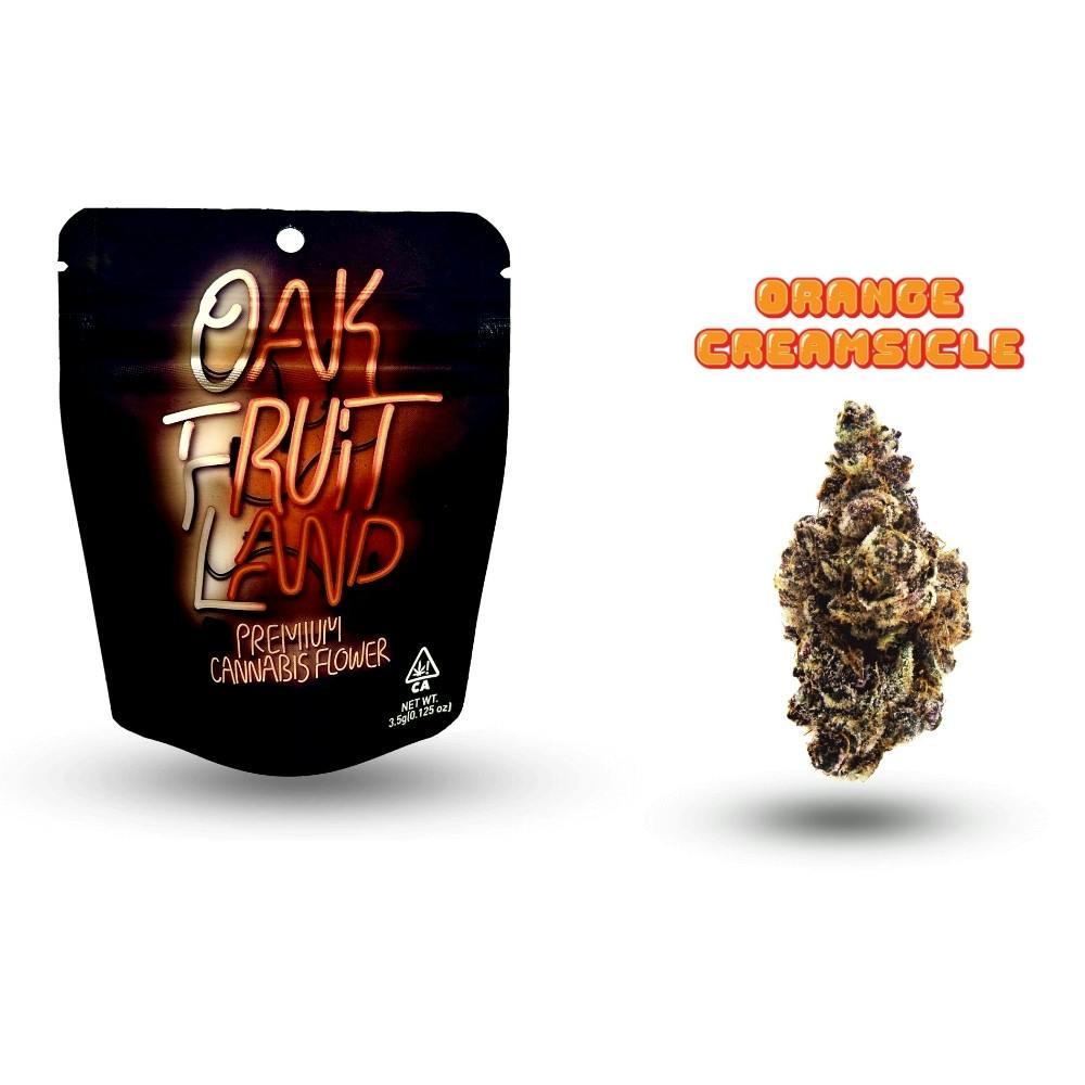 OAKFRUITLAND - FLOWER [3.5G] ORANGE CREAMSICLE