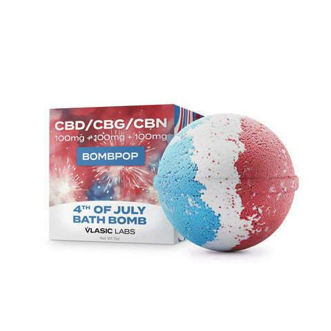 BombPop 1:1:1 CBD Bath Bomb - Vlasic Labs