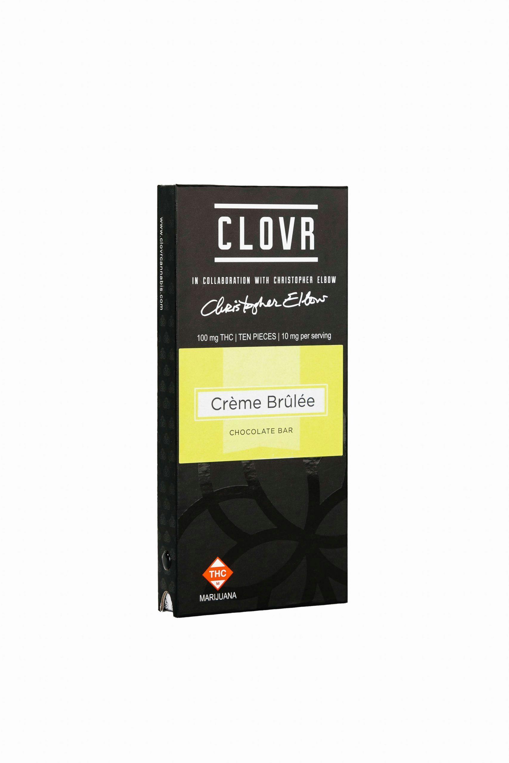 Creme Brulée 100mg White Chocolate Bar - Christopher Elbow