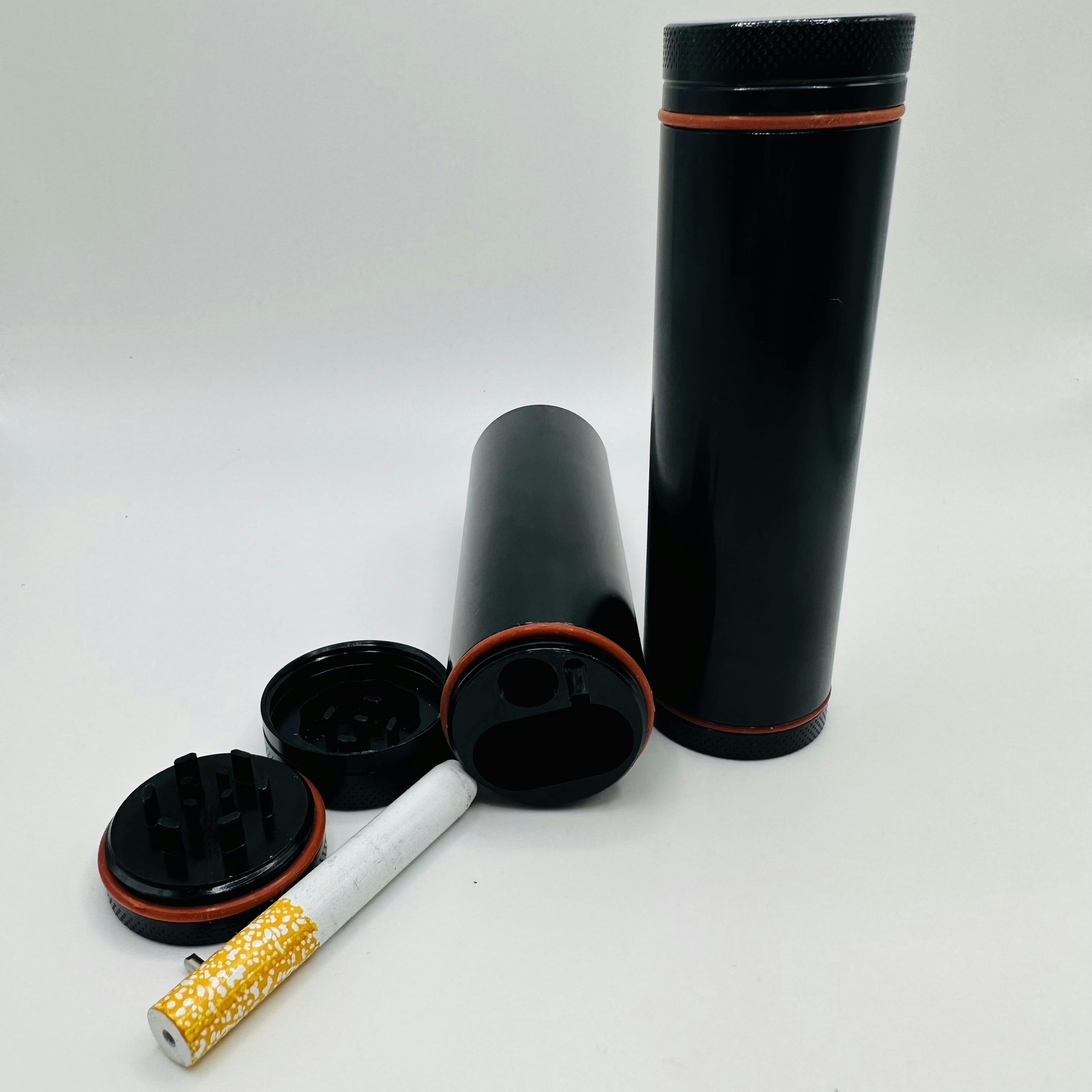 All In 1 Metal Smoke Stopper w/Poker & Grinder