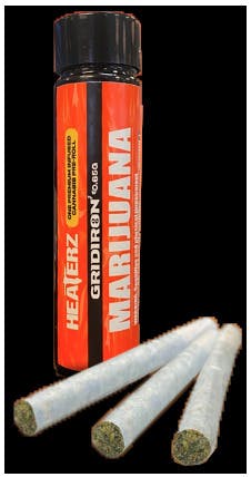 Grid Iron OG .65g Infused Preroll 3-Pack - Revenant