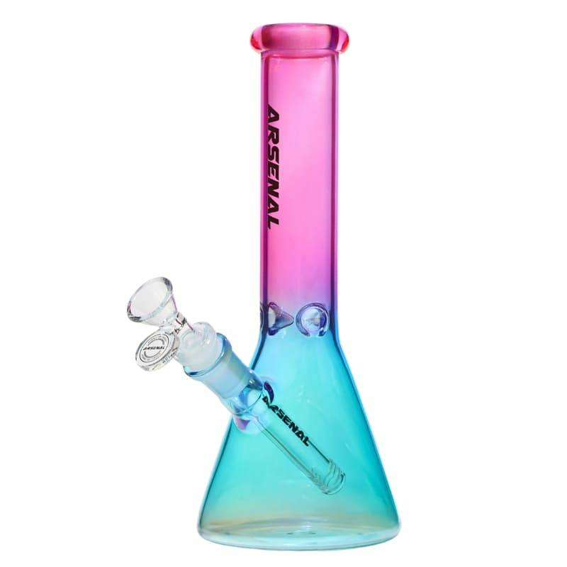 10" 5mm Arsenal Prism Fade Beaker-ASSORTED