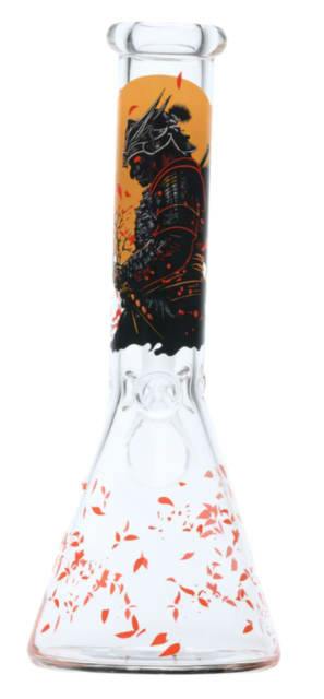 10" 5mm Castle Glass Bushi Beaker Bong