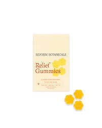 Reform Botanicals (Relief) Full Spectrum CBD + CBG Gummies Yuzu Ginger, 10Pc