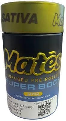 Muha Meds Super Boof Infused Pre-Rolls (Sativa) (5x0.7G)