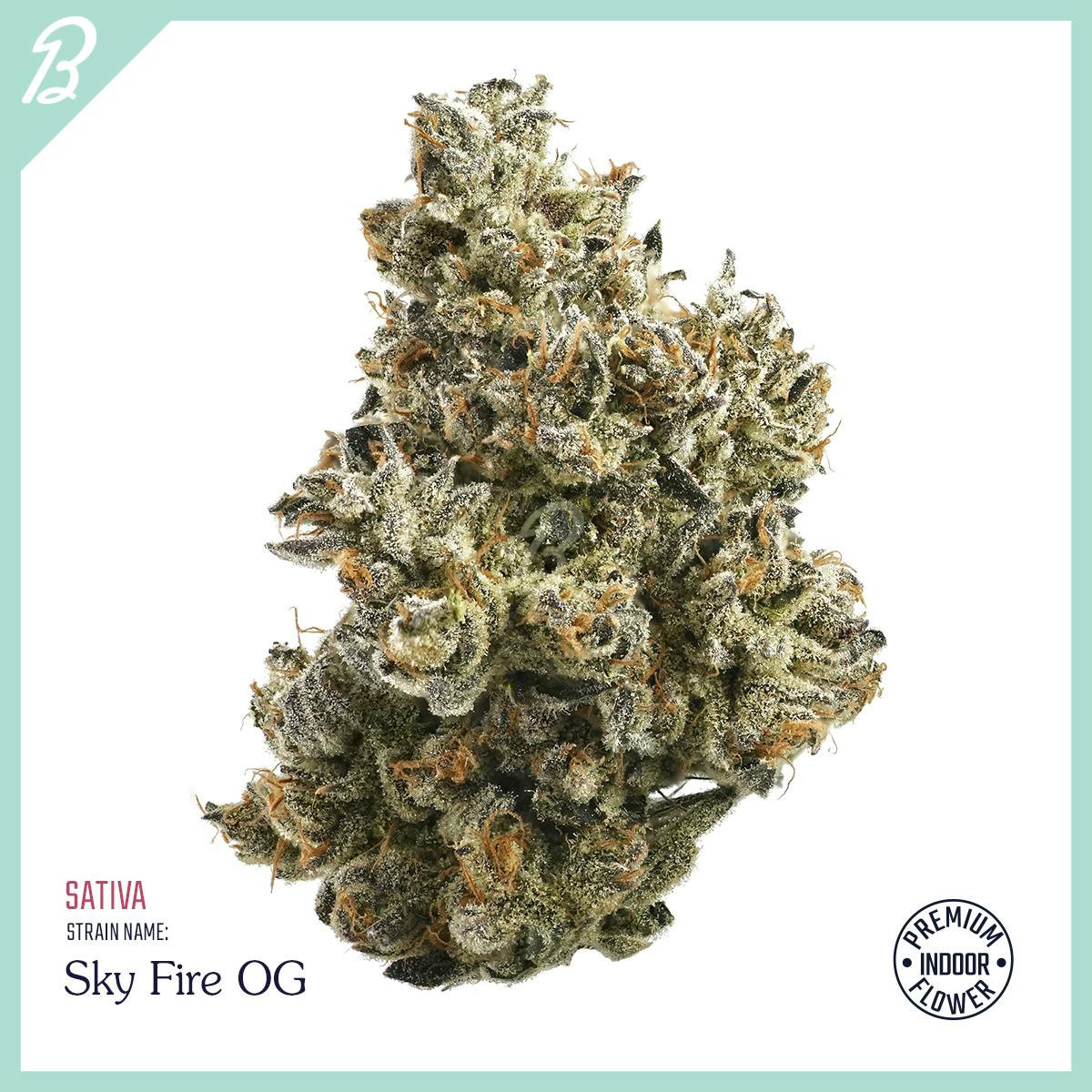 Bouket Flower Sky Fire OG (Sativa)(3.5G)