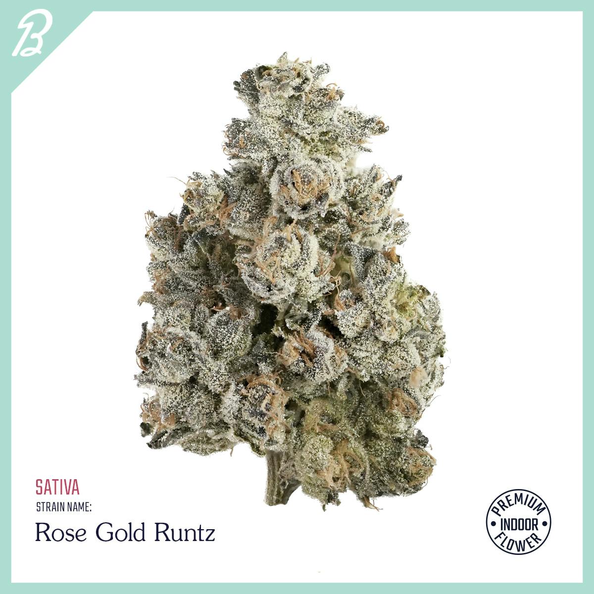 Bouket Flower Rose Gold Runtz (Sativa)(3.5G)