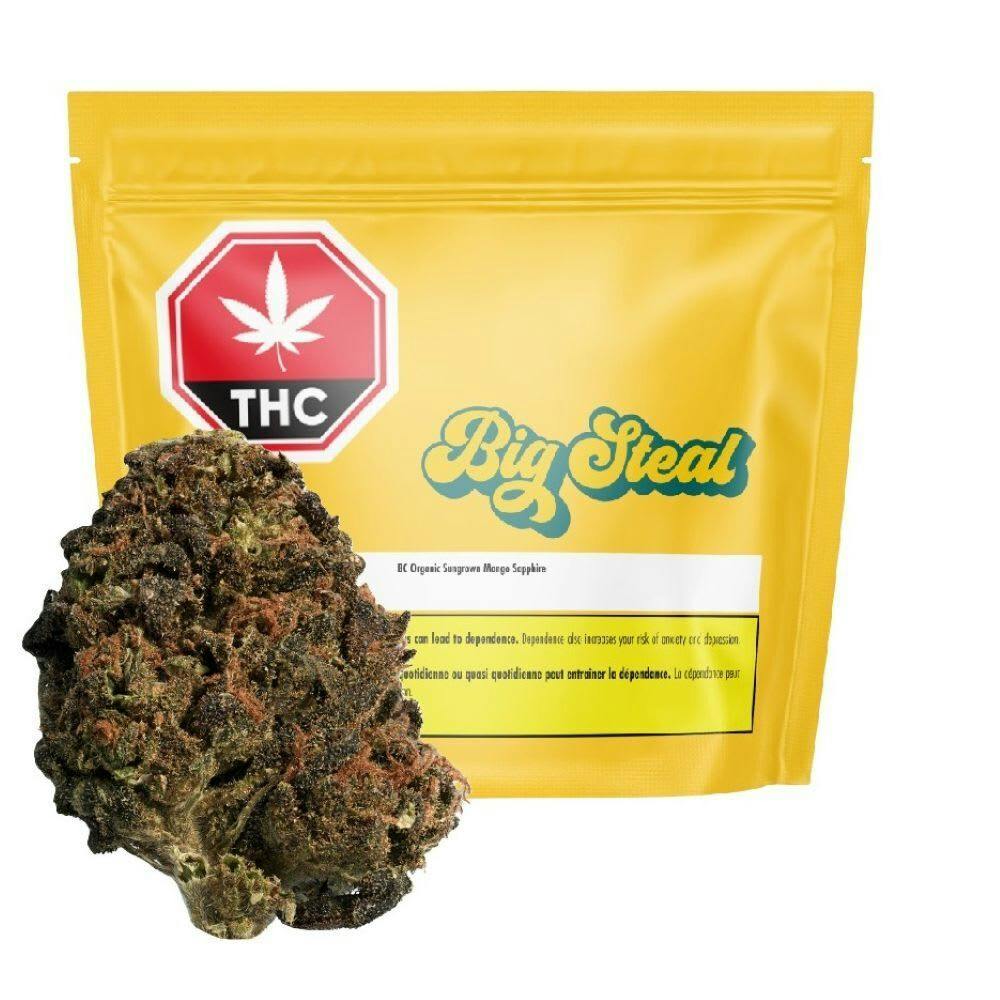 Big Steal - BC Organic Sungrown Mango Sapphire 28g