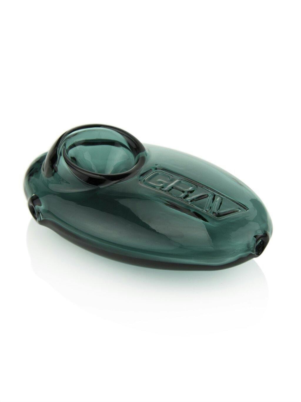 Grav Pebble Lake Green Spoon Each