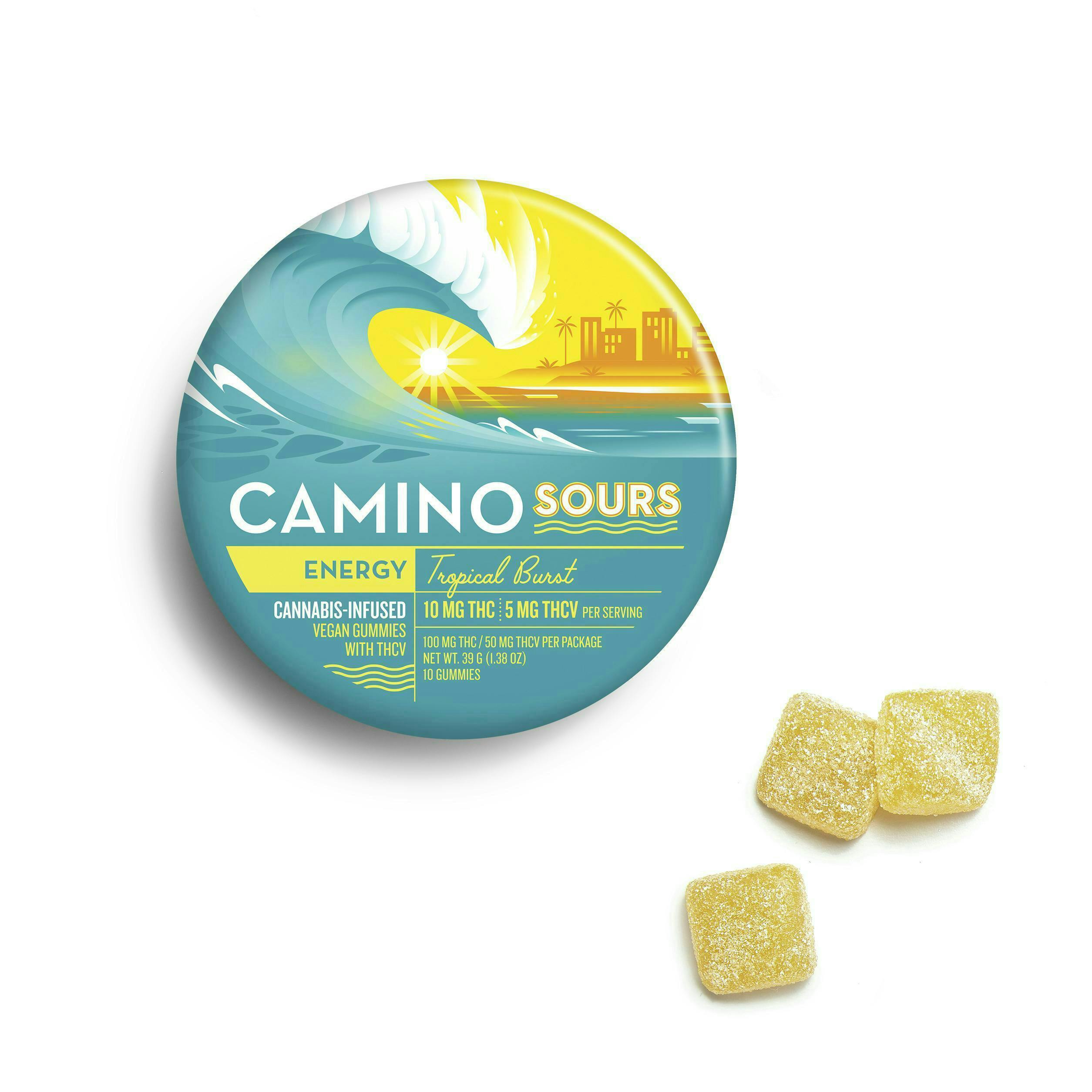 Camino Tropical Burst Sours Energy 2:1 THC/THCV